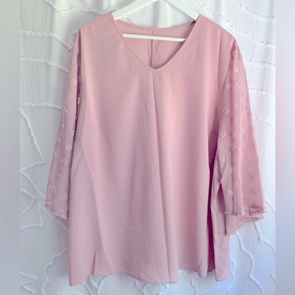 Elegant Pink Women's Top
